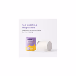 Bambino Mio, Supersoft Nappy Liners, Biodegradable, 100 Liners