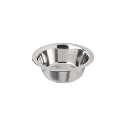 Rosewood Deluxe Stainless Steel Dog Bowl, 6.5-Inch, Clear