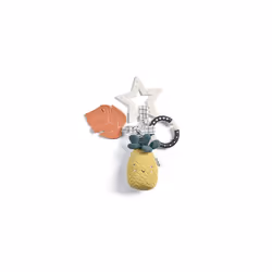 Mamas & Papas Linkie Teething Toy, Wildly Adventures, Pineapple