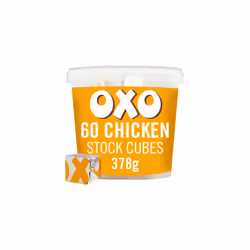 OXO 60 Tasty Chicken Stock Cubes, 378 g (Pack of 1)