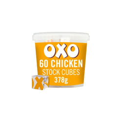OXO 60 Tasty Chicken Stock Cubes, 378 g (Pack of 1)