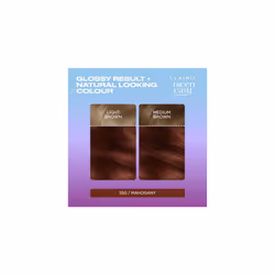 Clairol Nice'n Easy Tone+Gloss Semi Permanent Hair Dye - 550/81 Mahogany