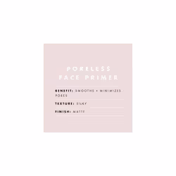 e.l.f. Poreless Face Primer, Skin-Perfecting, Lightweight & Long Lasting, Smooths & Preps to Create A Flawless Base, Infused with Tea Tree, 1 Oz