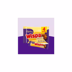Cadbury Wispa Gold Chocolate, Indulgent Milk Chocolate with Caramel Centre, 4 x 38.3 g Bars (Pack of 1)