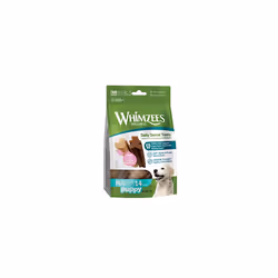 WHIMZEES Puppy Stix, Natural and Grain Free Dog Chews,Vegetable flavor Puppy Dental Sticks, 14 Pieces, Size M/L