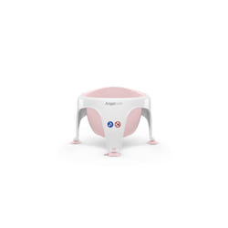 Angelcare - Baby Bath Seat - Soft Touch Support - Water Level Indicator - Fixation by Suction Cups - Pink