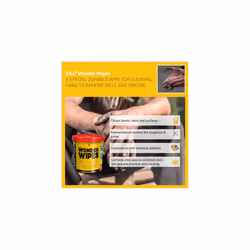 SIKA - Wonder Wipes Multi-Use Cleaning Wipes for the Building Trade - Specially Formulated to Clean Hands, Tools and Surfaces - 300 Wipes