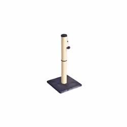 Amazon Basics Cat Scratching Post for Indoor Cats, Standard with Dangling Toy, 80 cm, Grey