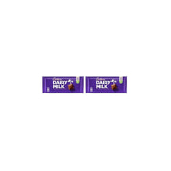 Cadbury Dairy Milk Chocolate Bar 110g (Pack of 2)