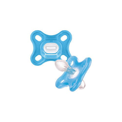 MAM Comfort Soothers, 0-2 Months, 2 Pack, Steriliser Case, Blue