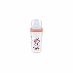 NUK Perfect Match Baby Bottle, 3+ Months, Anti Colic, 260ml, Mickey Mouse