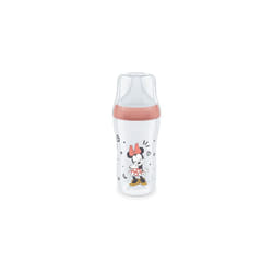 NUK Perfect Match Baby Bottle, 3+ Months, Anti Colic, 260ml, Mickey Mouse