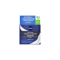 NIVEA Night Cream, 50ml, Normal Skin, Pro Vitamin B5 & Vitamin E