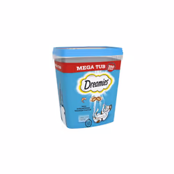 Dreamies Cat Treats, Tasty Snacks with Delicious Salmon Flavour, Pack of 2 (2 x 350 g)