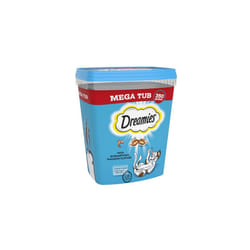 Dreamies Cat Treats, Tasty Snacks with Delicious Salmon Flavour, Pack of 2 (2 x 350 g)