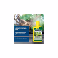 Tetra AlguMin - Quickly Combats All Types Of Algae In The Aquarium, Prevents The Growth Of New Algae, 250 ml