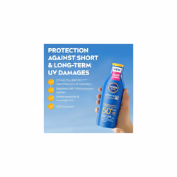 NIVEA SUN Protect & Moisture SPF 50+, Vitamin C, 200ml