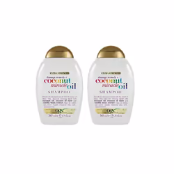 OGX Coconut Miracle Oil Shampoo for Damaged Hair, 385ml (Pack of 2)