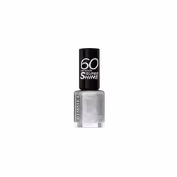 Rimmel 60 Seconds Glitter Nail Polish, 833 Extra, 8 ml