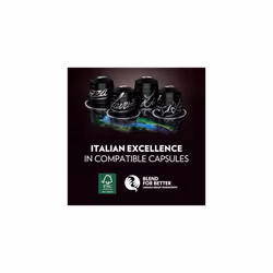 Lavazza Espresso Ristretto - 30 Nespresso Compatible Capsules