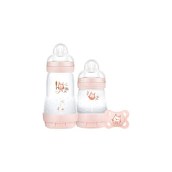 MAM Easy Start Colours of Nature Starter Set (Owls) - Anti Colic, Self Sterilising