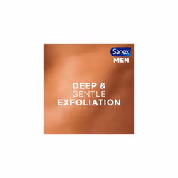 Sanex Men Deep Clean Shower Gel 400ml x 6, Reduces Oil