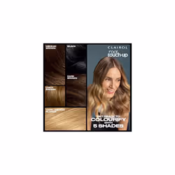 Clairol Root Touch Up Spray, Temporary Grey Coverage & Volume 2-in-1 Spray, Medium Brown, 75ML