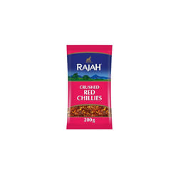 Rajah Crushed Red Chillies, 200g