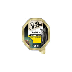 Sheba Classics Cat Food Tray with Chicken in Terrine 2x11x85g