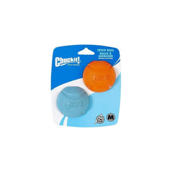 Chuckit! Fetch Ball Dog Toy, Durable Rubber Dog Balls, Launcher Thrower Compatible Interactive Toys for Dogs for Boredom, Medium, Pack of 2