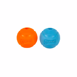 Chuckit! Fetch Ball Dog Toy, Durable Rubber Dog Balls, Launcher Thrower Compatible Interactive Toys for Dogs for Boredom, Medium, Pack of 2