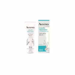 Aveeno Calm+Restore Rich Oat Balm, 50ml, 24-Hour Hydration
