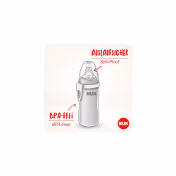NUK Active Cup Toddler Cup | 12+ Months | Leak-Proof Soft Drinking Spout | Clip & Protective Cap | BPA-Free | 300 ml | Disney Winnie the Pooh | Beige