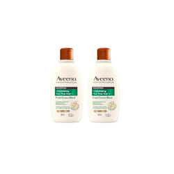 Aveeno Volumising Fresh Greens Scalp Soothing Mint, Cucumber and Rosemary Shampoo for Fine Hair 300ml (Pack of 2)