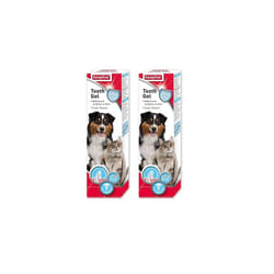 Beaphar Advanced-Enzyme Toothgel for Dogs & Cats - 100g Tube - Pack of 2