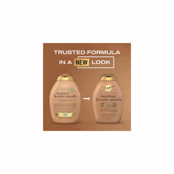 OGX Brazilian Keratin Smooth Shampoo, 385ml