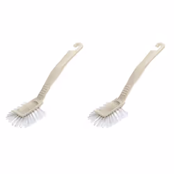 Addis Jumbo Washing Up Dish Brush, Linen (Pack of 2)