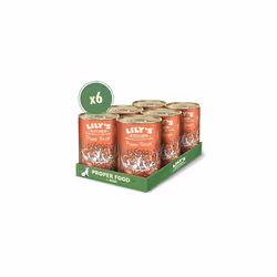 Lily's Kitchen Natural Puppy Wet Dog Food Tins Chicken Grain-Free Recipe 6 x 400g