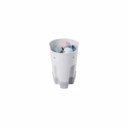 Shnuggle Ellie Bath Toy Storage Scoop | Baby & Toddler Bath Toy Drying Caddy with Drip Tray - Grey