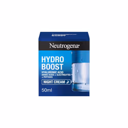 Neutrogena Hydro Boost Night Face Cream (1x 50ml), Night Cream With Hyaluronic Acid for Advanced Hydration for 72 Hours, Suit ...