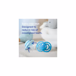 MAM Perfect Soothers | 16 Plus Months | Pack of 2 | Comes in Dummy Steriliser Box | Sustainable Materials | Baby Accessories | Peach (Various Designs)