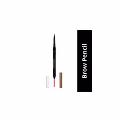 Rimmel London Brow Pro Micro Ultra-Fine Precision Pencil & Brush, Natural-looking Defined Brows, Blonde, 0.03 g
