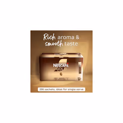 NESCAFÃ Gold Blend Medium Roast Instant Coffee Sachets - 200 x 1.8g Sticks