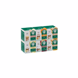 STARBUCKS White Coffee Cup Variety Pack by NESCAFÃ Dolce Gusto, Coffee Capsules 6 x 12 (72 Capsules) - Amazon Exclusive