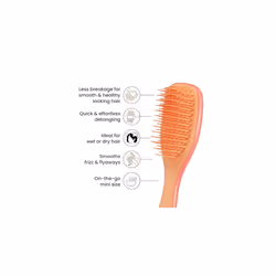 Tangle Teezer Mini Ultimate Detangler Hairbrush - Gentle on Wet Hair