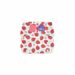 Bambino Mio, Miosolo Classic All-in-One Reusable Nappy, Eco Chemical Free Nappy (Strawberry Cream, One Size)