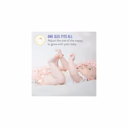 Bambino Mio, Miosolo Classic All-in-One Reusable Nappy, Eco Chemical Free Nappy (Strawberry Cream, One Size)