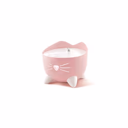Catit PIXI Cat Drinking Fountain, Running Water Fountain, Pink