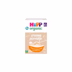 HiPP Organic Creamy Porridge Baby Cereal 6 plus Months (4 X 160g)