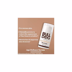 Bulldog Age Defence Face Serum for Men, 50ml (Pack of 2)